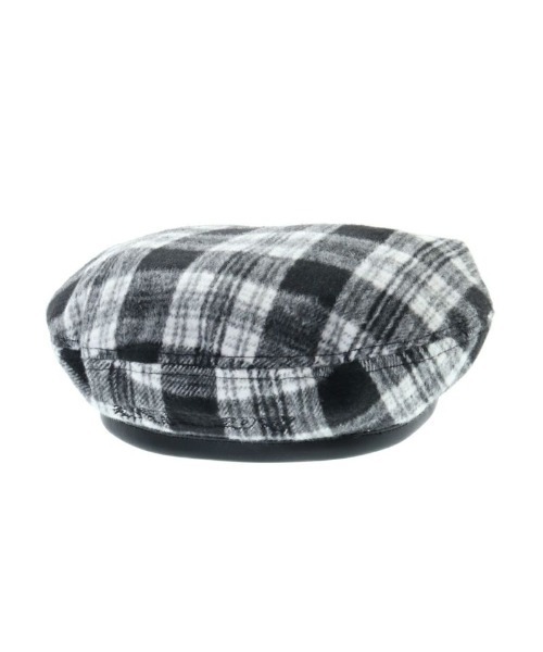 Candy Stripper(キャンディストリッパー)の「CHECK STAGGERED ベレー(ハンチング/ベレー帽・レディース・ブルー/レッド/ブラック・FREE)」の7枚目の写真