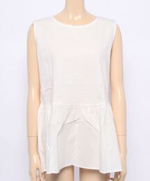 Lugnoncure | 切り替えフレアタンク(タンクトップ)