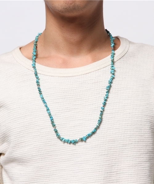 CIAOPANIC（チャオパニック）の「【Ciaopanic】TURロングNL（ネックレス・メンズ・ターコイズブルー・FREE）」の2枚目の写真