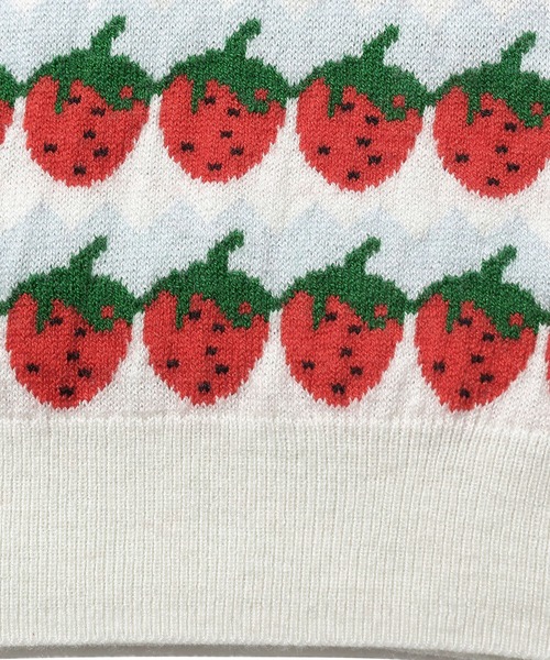 Levi's（リーバイス）の「ストロベリーニットベスト STRAWBERRIES