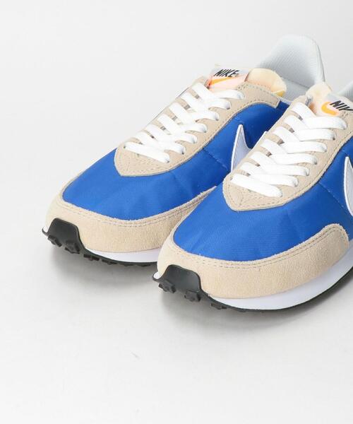 新品NIKE W WAFFLE TRAINER ベージュ/ブルー 24.5 NIKE（ナイキ）の「【国内exclusive】＜NIKE(ナイキ)＞WAFFLE