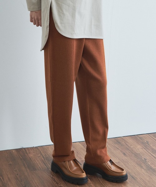 audrey and john wad（オードリーアンドジョンワッド）の「テーパードパンツ（その他パンツ・レディース・ブラウン/ブラック・マルチサイズ）」の7枚目の写真