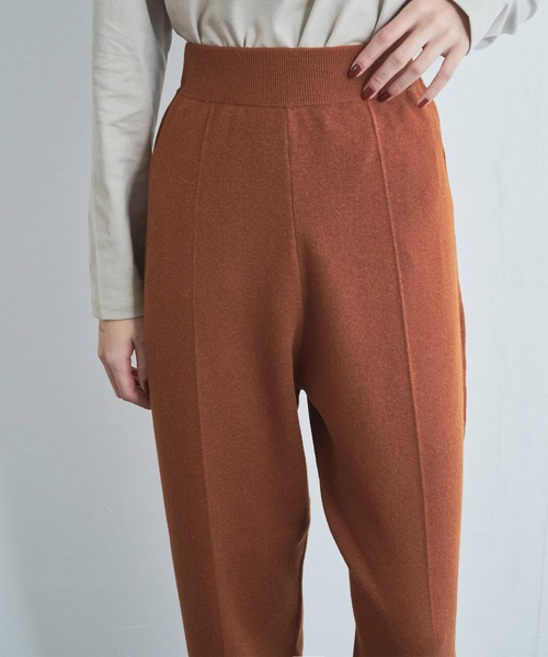 audrey and john wad（オードリーアンドジョンワッド）の「テーパードパンツ（その他パンツ・レディース・ブラウン/ブラック・マルチサイズ）」の10枚目の写真