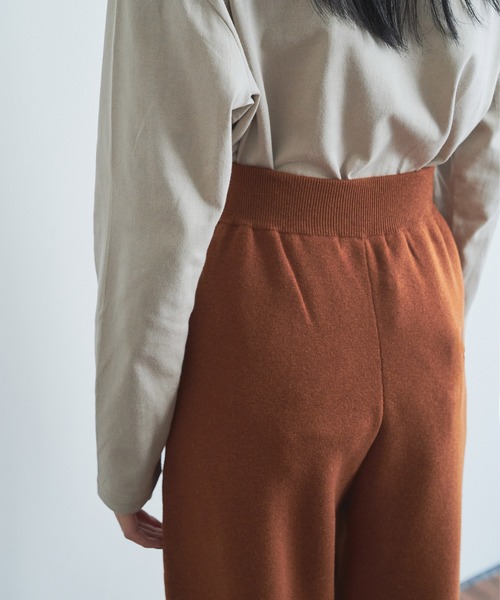 audrey and john wad（オードリーアンドジョンワッド）の「テーパードパンツ（その他パンツ・レディース・ブラウン/ブラック・マルチサイズ）」の12枚目の写真