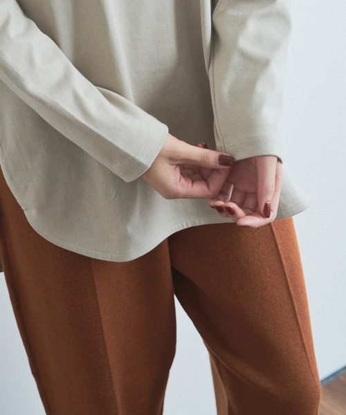 audrey and john wad（オードリーアンドジョンワッド）の「テーパードパンツ（その他パンツ・レディース・ブラウン/ブラック・マルチサイズ）」の11枚目の写真