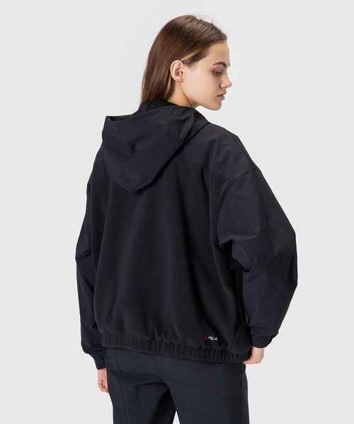 le coq sportif（ルコックスポルティフ）の「ポーラテックフリースアノラックジャケット（ブルゾン・レディース・ベージュ/ブラック/ホワイト・L/M/S/XL）」の20枚目の写真