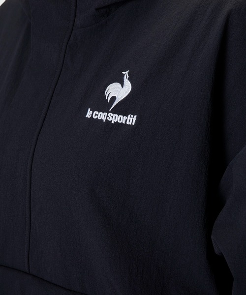 le coq sportif（ルコックスポルティフ）の「ポーラテックフリースアノラックジャケット（ブルゾン・レディース・ベージュ/ブラック/ホワイト・L/M/S/XL）」の22枚目の写真