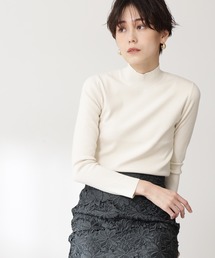 N.（N. Natural Beauty Basic） | ◆総針ボトルネックニット(ニット/セーター)
