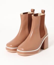 プラットフォームサイドゴアブーツ