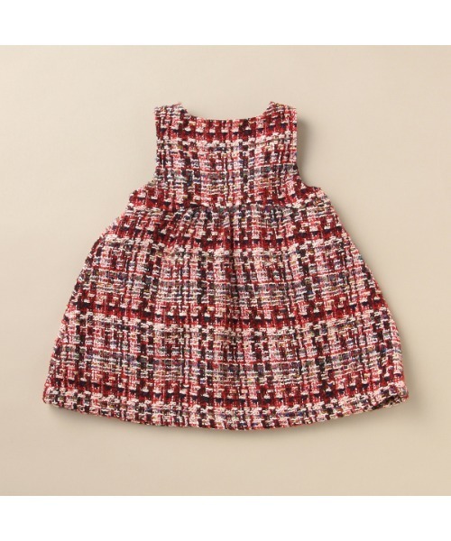 Love&Peace&Money（ラブアンドピースアンドマネー）の「チェックバルーンジャンパースカート（ジャンパースカート・キッズ・ネイビー/レッド・100cm/110cm/130cm/90cm/120cm/80ｃｍ）」の4枚目の写真