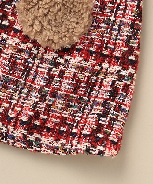 Love&Peace&Money（ラブアンドピースアンドマネー）の「チェックバルーンジャンパースカート（ジャンパースカート・キッズ・ネイビー/レッド・100cm/110cm/130cm/90cm/120cm/80ｃｍ）」の9枚目の写真