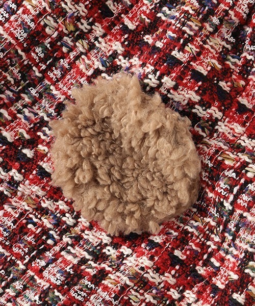 Love&Peace&Money（ラブアンドピースアンドマネー）の「チェックバルーンジャンパースカート（ジャンパースカート・キッズ・ネイビー/レッド・100cm/110cm/130cm/90cm/120cm/80ｃｍ）」の10枚目の写真