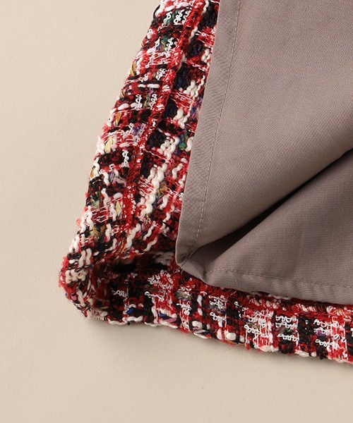 Love&Peace&Money（ラブアンドピースアンドマネー）の「チェックバルーンジャンパースカート（ジャンパースカート・キッズ・ネイビー/レッド・100cm/110cm/130cm/90cm/120cm/80ｃｍ）」の11枚目の写真