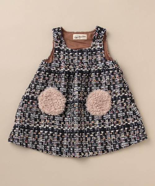 Love&Peace&Money（ラブアンドピースアンドマネー）の「チェックバルーンジャンパースカート（ジャンパースカート・キッズ・ネイビー/レッド・100cm/110cm/130cm/90cm/120cm/80ｃｍ）」の14枚目の写真