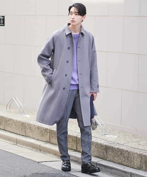 a.v.v（アーヴェヴェ）の「【オンオフ兼用】美脚ストレッチ裏起毛スマートスラックス[WEB限定サイズ]（スラックス・メンズ・ネイビー/ブラウン/チャコールグレー・44/46/50/52/48）」の11枚目の写真