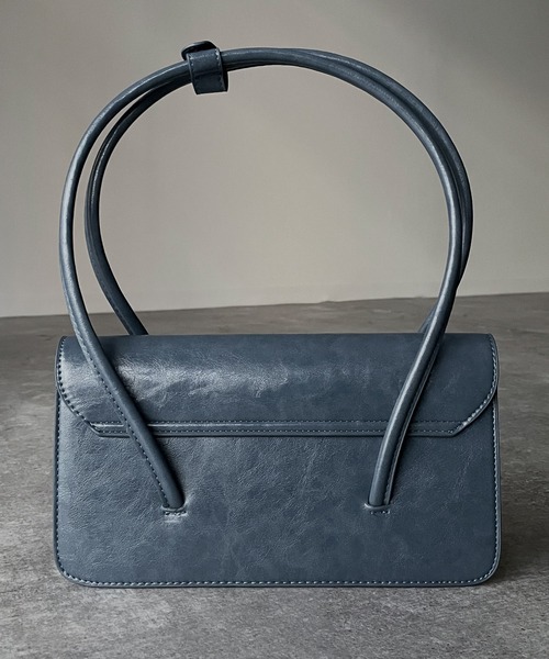 Riberry（リベリー）の「ロングスクエアショルダーバッグ（ハンドバッグ・レディース・ホワイト/ブラック/ブルー/グリーン・FREE）」の16枚目の写真