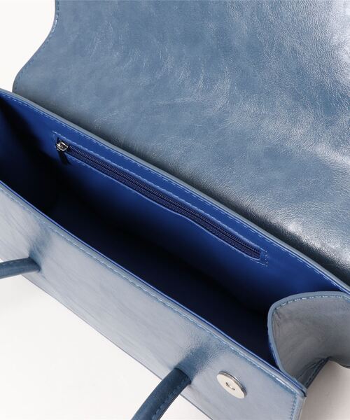 Riberry（リベリー）の「ロングスクエアショルダーバッグ（ハンドバッグ・レディース・ホワイト/ブラック/ブルー/グリーン・FREE）」の22枚目の写真