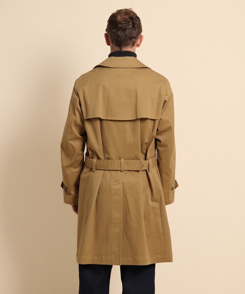 40ｃｔ＆525（フォーティーカラッツアンドゴーニーゴ）の「スウェードチノストレッチ トレンチコート（トレンチコート・メンズ・ブラック/キャメル・03/02）」の11枚目の写真