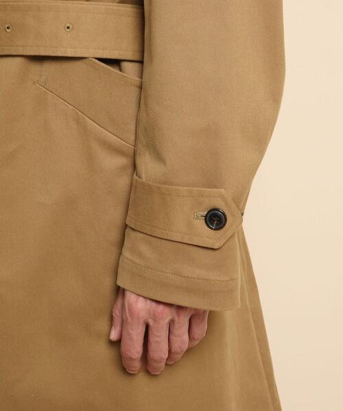 40ｃｔ＆525（フォーティーカラッツアンドゴーニーゴ）の「スウェードチノストレッチ トレンチコート（トレンチコート・メンズ・ブラック/キャメル・03/02）」の13枚目の写真