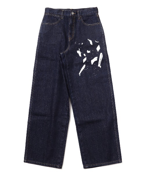 RADIO EVA（ラヂオエヴァ）の「RADIO EVA 751 YAMIYO WIDE DENIM（デニムパンツ・メンズ・インディゴブルー/グレー/ライトインディゴブルー・SMALL/LARGE/X-LARGE/MEDIUM）」の19枚目の写真