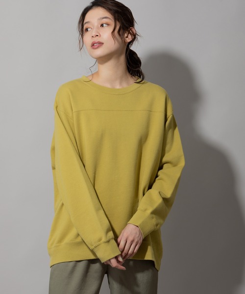 Munich（ミューニック）の「フレンチテリーバックプリントスウェット（スウェット・レディース・レッド/ライトグリーン/アイボリー・FREE）」の16枚目の写真