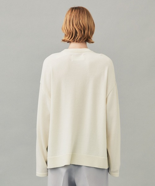 city（シティ）の「スクエアパターンプルオーバーニット/SQUARE PATTERN KNIT PO（ニット/セーター・メンズ・ホワイト/ブラック・1/2/3）」の16枚目の写真
