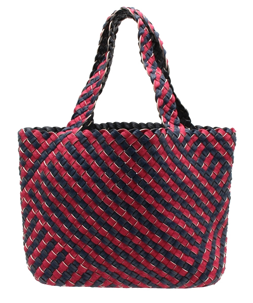OUTLET（アウトレット）の「【PAPILLONNER】メッシュリバーシブルトート（トートバッグ・レディース・ブラック/ブラウン/グレー/ネイビー・FREE）」の12枚目の写真