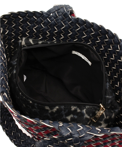 OUTLET（アウトレット）の「【PAPILLONNER】メッシュリバーシブルトート（トートバッグ・レディース・ブラック/ブラウン/グレー/ネイビー・FREE）」の13枚目の写真