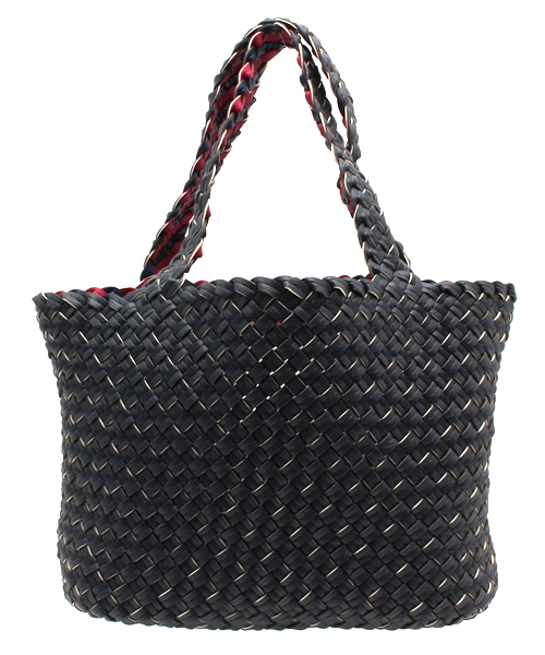 OUTLET（アウトレット）の「【PAPILLONNER】メッシュリバーシブルトート（トートバッグ・レディース・ブラック/ブラウン/グレー/ネイビー・FREE）」の20枚目の写真