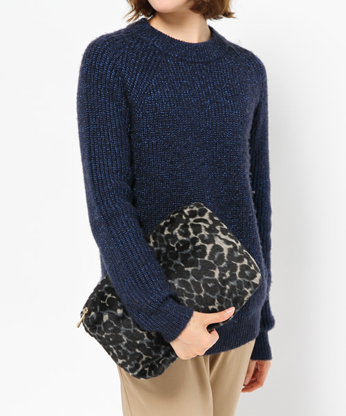 OUTLET（アウトレット）の「【PAPILLONNER】メッシュリバーシブルトート（トートバッグ・レディース・ブラック/ブラウン/グレー/ネイビー・FREE）」の7枚目の写真