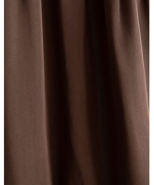 mangata(モンガータ)の「Tiered satin dress(ワンピース・レディース・ブラック/ブラウン・FREE)」の13枚目の写真