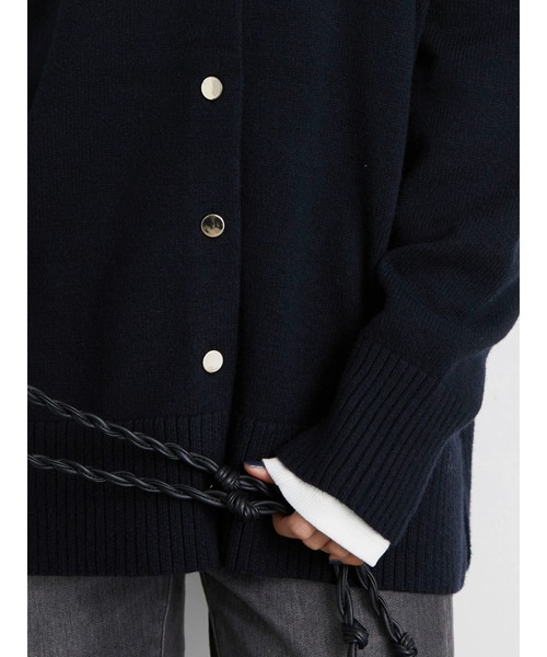 AMERICAN HOLIC（アメリカンホリック）の「2WAYラグランニットカーディガン（カーディガン/ボレロ・レディース・レッド/ネイビー・FREE）」の19枚目の写真