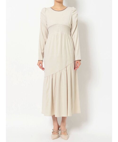 RESEXXY(リゼクシー)の「フェイクレザーポイントマーメイドワンピース(ワンピース・レディース・ベージュ/ピンク/ブルー・FREE)」の16枚目の写真