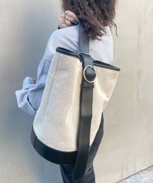 loti | WEB限定 loti キャンバスコンビワンハンドルBAG(ショルダーバッグ)