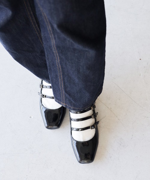 パンプス DENIM MARY JANE セール】 PEARL MARY JANE PUMPS パンプス （パンプス）｜TOCCA