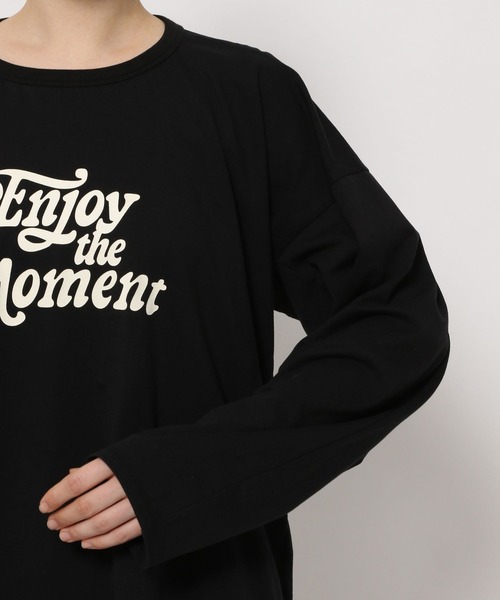 PAGEBOY(ページボーイ)の「レトロストリートロゴロンT(Tシャツ/カットソー・レディース・ブラック/オフホワイト/グリーン・FREE)」の22枚目の写真