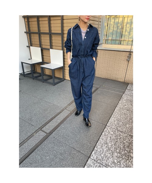 BLACK BY MOUSSY（ブラックバイマウジー）の「denim all in one
