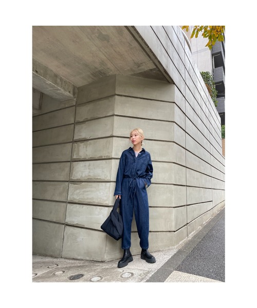 BLACK BY MOUSSY（ブラックバイマウジー）の「denim all in one