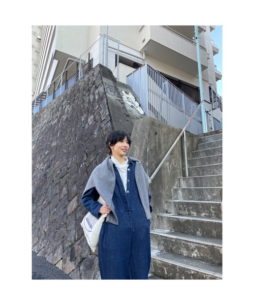 BLACK BY MOUSSY（ブラックバイマウジー）の「denim all in one