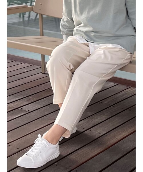 SHOO・LA・RUE(シューラルー)の「◆【S-LL/USAコットン】ロゴスウェット(スウェット・レディース・グレー系その他/ホワイト系その他3/ベージュ系その他4/グレー系1/ライトグリーン系1/ピンク系7・02/03/04)」の16枚目の写真