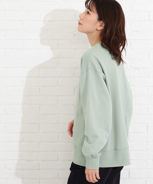 SHOO・LA・RUE(シューラルー)の「◆【S-LL/USAコットン】ロゴスウェット(スウェット・レディース・グレー系その他/ホワイト系その他3/ベージュ系その他4/グレー系1/ライトグリーン系1/ピンク系7・02/03/04)」の17枚目の写真