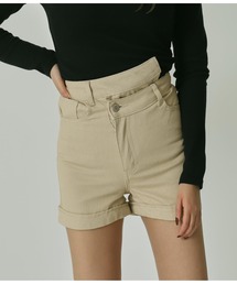 ツイルデザインショートパンツ