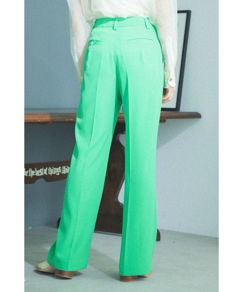 ROSE BUD（ローズバッド）の「フレアシルエットパンツ（その他パンツ・レディース・ブラック/ベージュ/グリーン・SMALL/MEDIUM）」の13枚目の写真