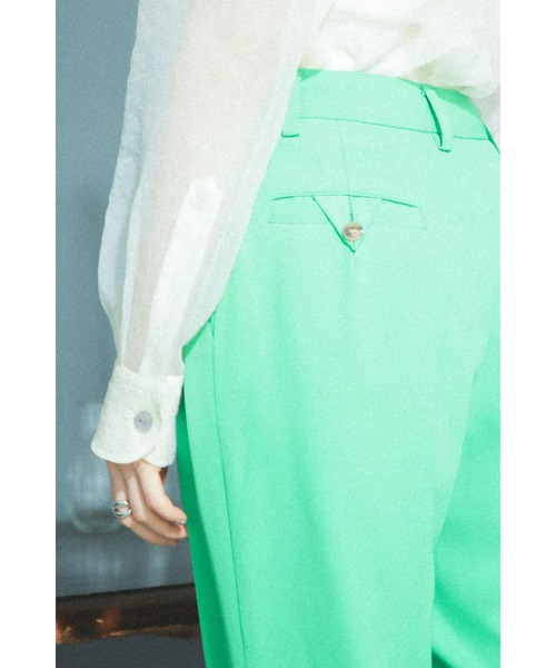 ROSE BUD（ローズバッド）の「フレアシルエットパンツ（その他パンツ・レディース・ブラック/ベージュ/グリーン・SMALL/MEDIUM）」の16枚目の写真