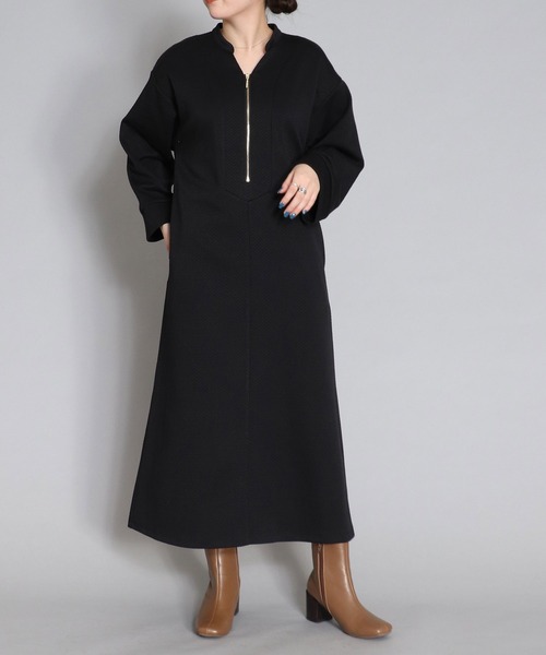 セール Store ジャガードフロントzipワンピース ワンピース Tite In In The Store ティテ インザ ストア のワンピース ジャガードフロントzipワンピース をセール価格で購入できます Tite ストア のファッション 購入販促品 の