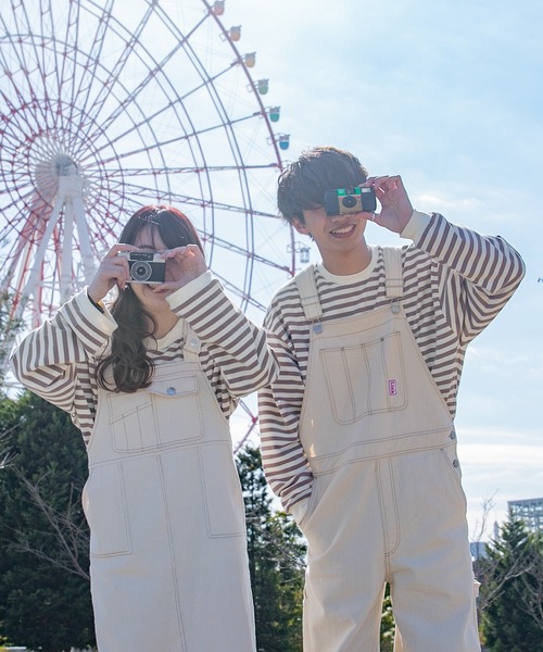 PairPair（ペアペア）の「バックピスネームジャンスカ（ワンピース・レディース・アイボリー/ベージュ/ライトカーキ・フリー）」の15枚目の写真