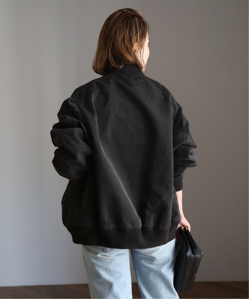 Deuxieme Classe（ドゥーズィエムクラス）の「*ミリタリーブルゾン（ミリタリージャケット・レディース・ブラック/カーキ・FREE）」の3枚目の写真