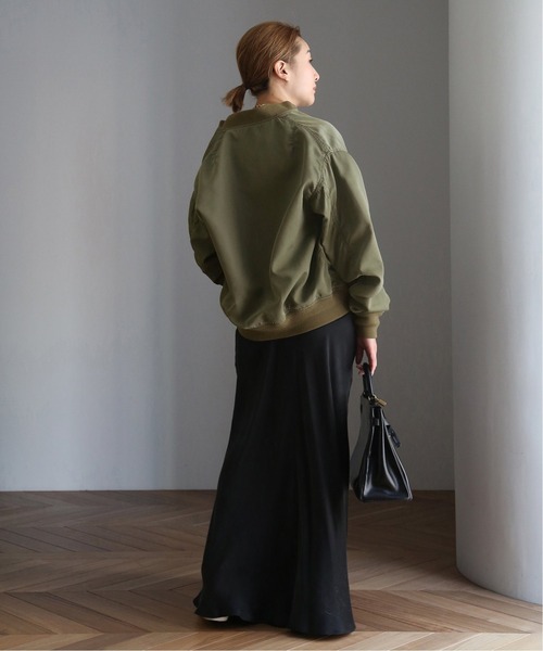 Deuxieme Classe（ドゥーズィエムクラス）の「*ミリタリーブルゾン（ミリタリージャケット・レディース・ブラック/カーキ・FREE）」の15枚目の写真