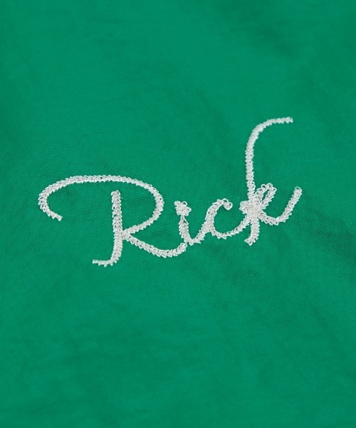 improves(インプローブス)の「バックロゴプリント ナイロン ワッシャー スタジアムジャンパー(スタジャン・メンズ・ブラック/グリーン/グレイッシュベージュ・MEDIUM/LARGE/X-LARGE)」の14枚目の写真