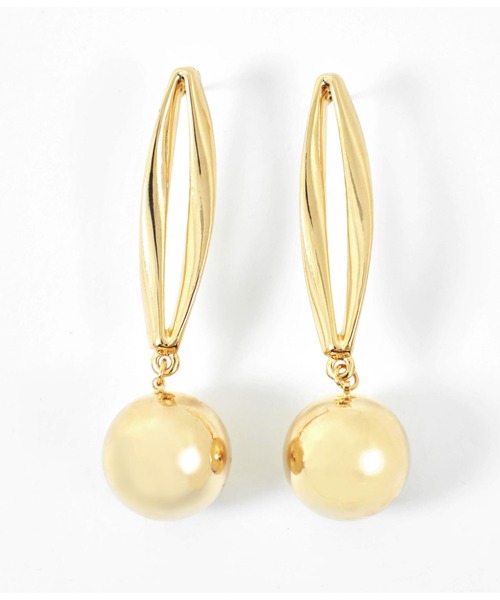 Settimissimo(セッティミッシモ)の「ボールモーチーフスイングピアス(ピアス(両耳用)・レディース・シルバー/ゴールド・FREE)」の8枚目の写真